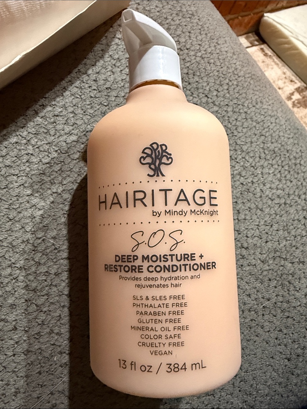 NEW Hairitage S.O.S. Deep Moisture Conditioner 13 fl oz